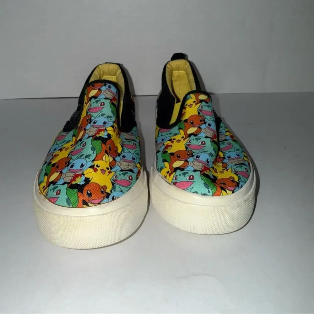 POKÉMON youth slip on cartoon skater style cosplay fandom shoes 3